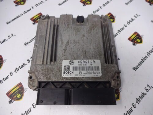 Centralita del motor  VW Golf Jetta 0281011903 03G906016FM