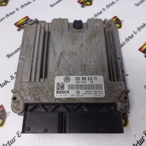 Centralita del motor  VW Golf Jetta 0281011903 03G906016FM