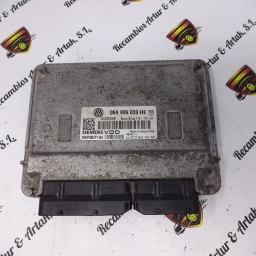 Centralita del motor SEAT Altea LEON 06A906033HE 5WP4037104 BENZIN SIMOS 7.1