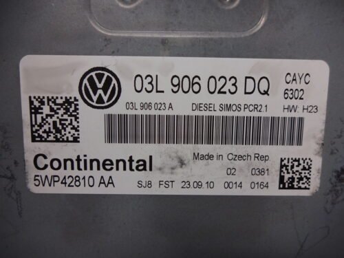 Centralita del motor  VOLKSWAGEN VW Golf Plus 03L906023DQ 5WP42810AA