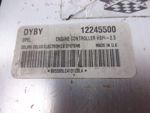 Centralita del motor Opel HSFI- 2.5 DYBY 12245500
