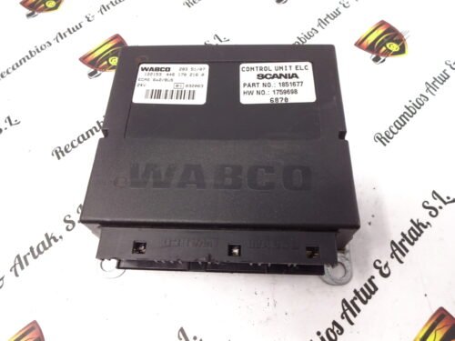 Centralita WABCO  Scania 4461702160 1851677 1759698