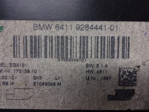 Unidad de control BMW 6411 9284441-01 6411928444101