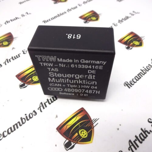 Dispositivo de control multifunción AUDI  4B0907487H NR.618 61339416E