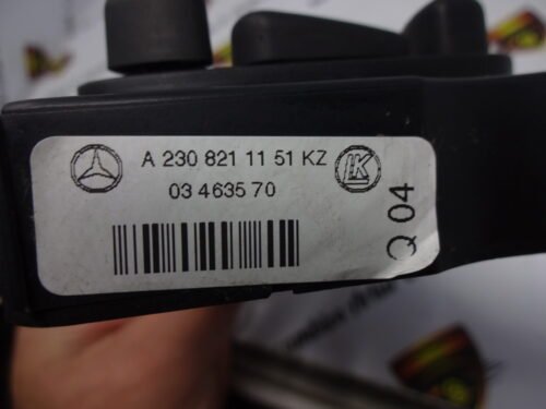 Ajuste de los asientos Mercedes R230 SL  A2308211151 03463570