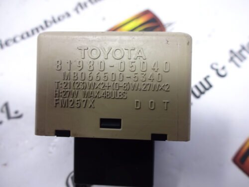 Relé  Rele Toyota Corolla Verso 8198005040 81980-05040 MB066500-5340