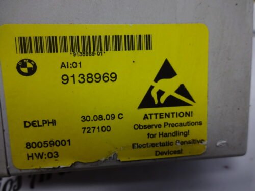 Unidad de control  BMW E60 E61 9138969 80059001 HW:03