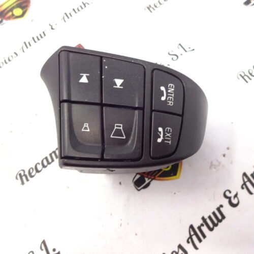 Interruptor de control de volumen de radio del volante Volvo C70 30739640 09W48
