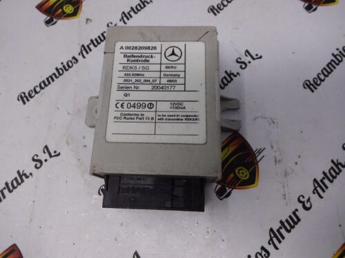 Unidad de control Mercedes-Benz SL R230 500 A0028209826 REIFENDRUCK-KONTROLLE-DRAFT