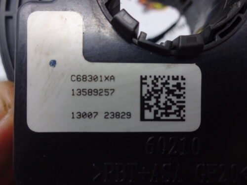 Airbag anillo colector OPEL C68301XA 13589257 22914039 1VX0345H