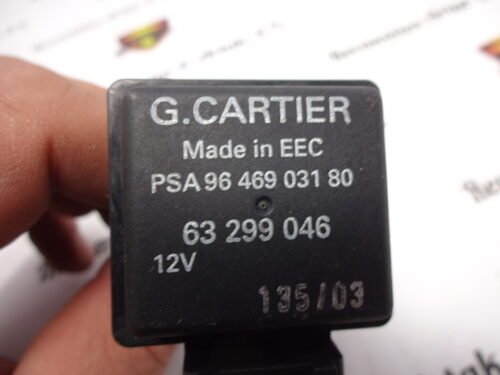 Sensor Depósito Citroen Berlingo Peugeot G.CARTIER 9646903180  63299046