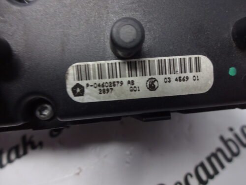 Interruptor Chrysler Grand Voyager P04602579AB P-04602579-AB 03456901