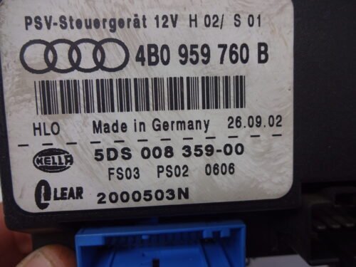 Unidad de control  Audi A6 4B0959760B 4BO959760B 5DS008359-00 2000503N