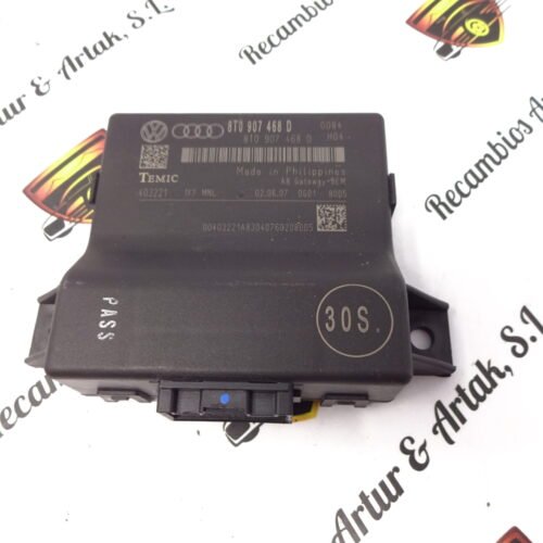 8T0907468D 8TO907468D Unidad de control puerta AUDI A4 8T0907468D 8TO907468D