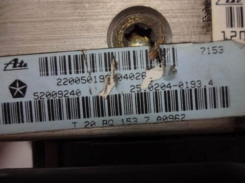 ABS CHRYSLER JEEP 52009240 25020401934 10051181861 56027931