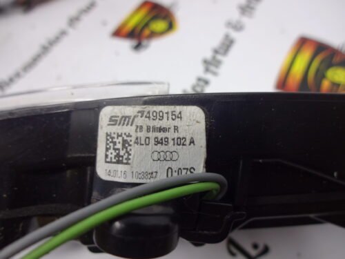 Intermitentes espejo lámpara Audi Q5 4L0949101A 4L0949102A