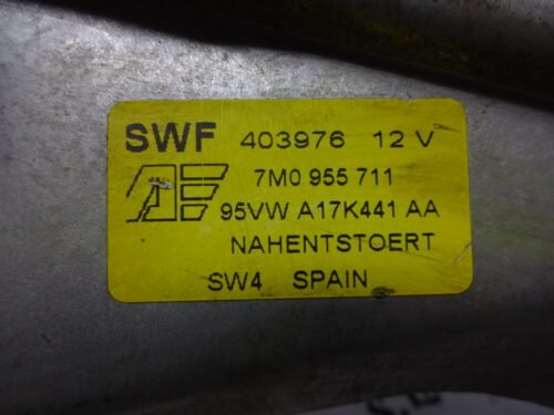 Motor limpiaparabrisas trasero VW Sharan 7M0955713 7MO955713 95VWA17404AA 7M0955711 95VWA17K441AA