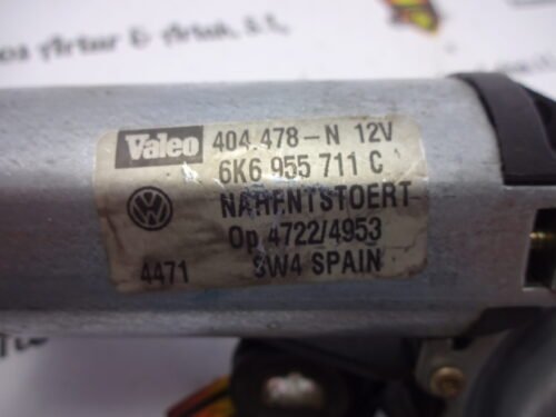 Motor limpiaparabrisas trasero SEAT IBIZA 6K6955711C 404.478-N