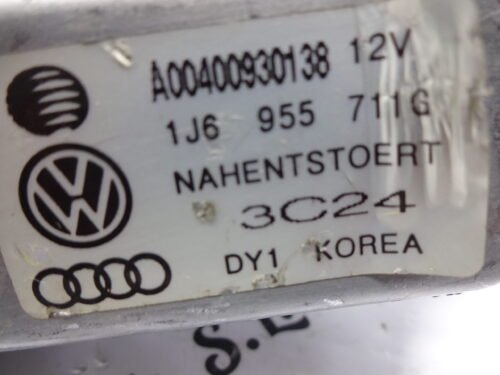 Motor limpiaparabrisas trasero  SEAT LEON SKODA 1J6955711G A00400930138