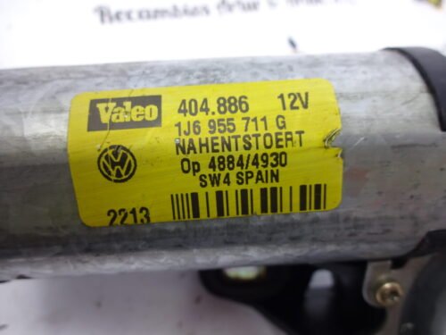 Motor limpiaparabrisas trasero  SEAT LEON SKODA 1J6955711G 404.886