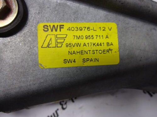 Motor limpiaparabrisas trasero  VW Sharan 7M0955713B 7MO955713B 95VWA17404AC 7M0955711A
