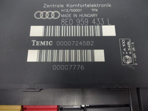 Controlador Confort  Audi A4 8E0959433L 8EO959433L 00007245B2