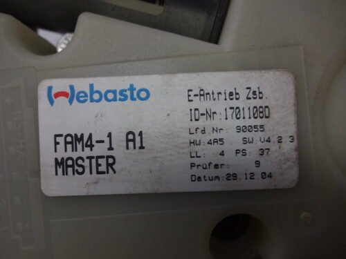 Motor techo Renault Espace 1710626A 404.888 12V 17011080