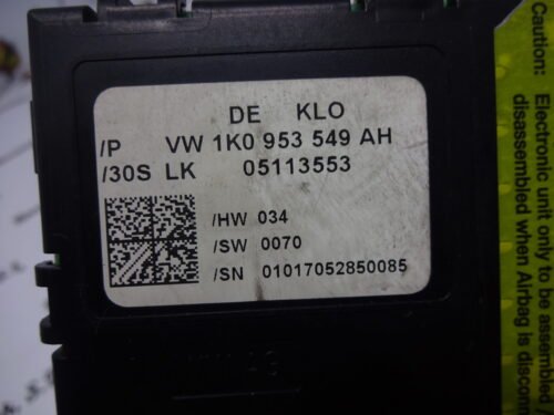 Directivo módulo de rueda VW Touran Golf Seat Audi 1K0953549AH 1KO953549AH