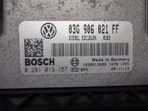 Centralita del motor  VW CADDY 0281013157 03G906021FF