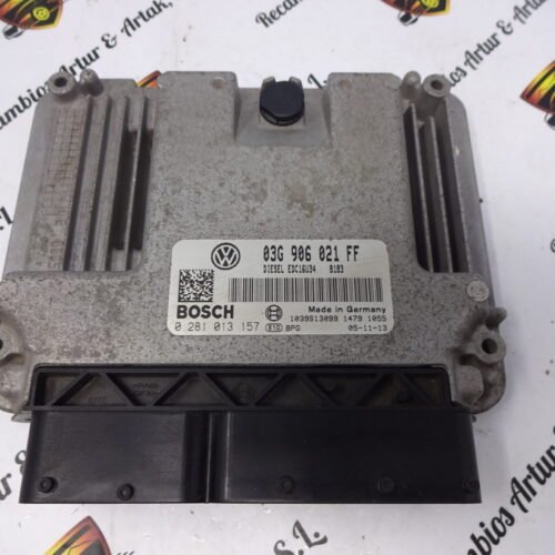 Centralita del motor  VW CADDY 0281013157 03G906021FF