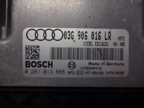 Centralita del motor  AUDI A4 0281013888 03G906016LR