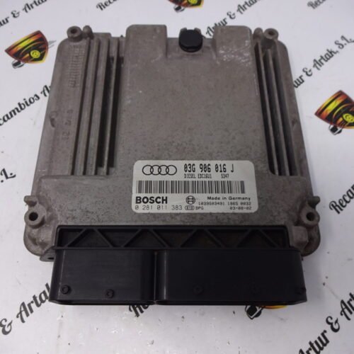 0281011383 03G906016J EDC16U1 Centralita del motor Audi A3 0281011383 03G906016J EDC16U1