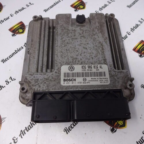 Centralita del motor  VW Touran  03G906016AL 0281011450 EDC16U1