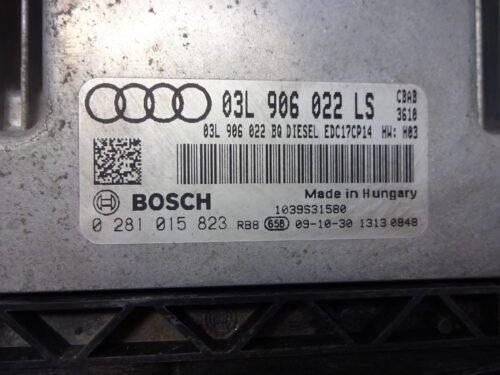 0281015823 03L906022LS 03L906022BQ Centralita del motor AUDI A3 0281015823 03L906022LS 03L906022BQ