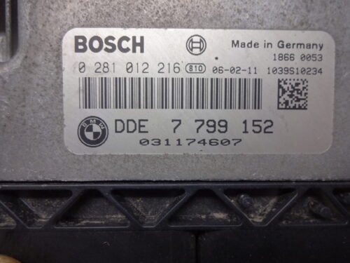 Centralita del motor BMW Mini 0281012216 7799152 DDE7799152
