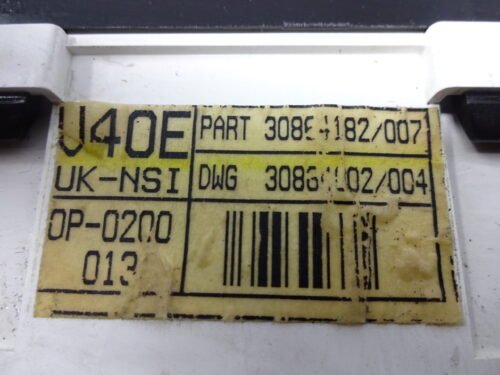 Cuadro de instrumentos  VOLVO V40 30864182/007 30864182007 30864002/004