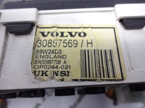 Cuadro de instrumentos  VOLVO S40 V40 30857569 / H 30857569H 99W24D3 SW30887708A
