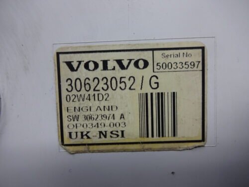 Cuadro de instrumentos  Volvo V40 S40 30623052G 30623052 / G 02W41D2 SW 30623974A