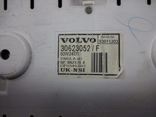 Cuadro de instrumentos Volvo V40 30623052 / F 30623052F 02W24D3 SW 30623974A