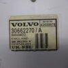 Cuadro de instrumentos Volvo V40 S40 30662270A 30662270 / A 04W04D2 SW 30623974A