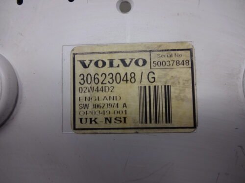 Cuadro de instrumentos Volvo V40 S40 30623048G 30623048 / G 02W44D2 SW 30623974A