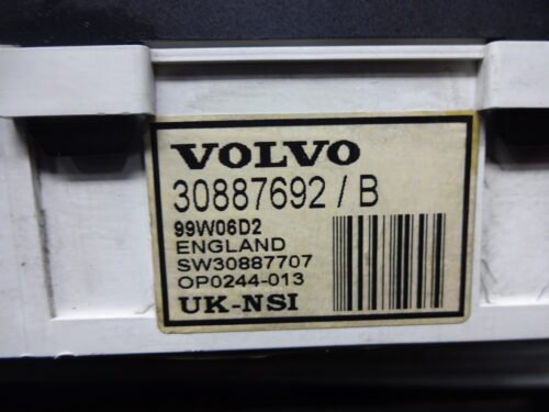 Cuadro de instrumentos Volvo V40 S40 30887692B 30887692 / B 99W06D2 SW30887707