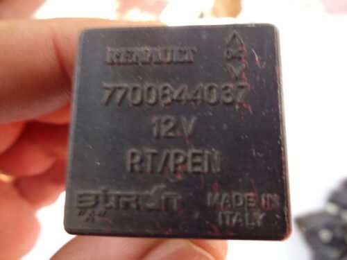Relé / Relais / Rele / Relay / Renault BITRON 12V 7700844037 RT/PEN