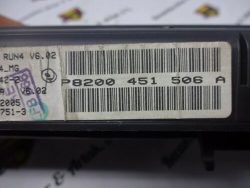 Cuadro de instrumentos / Renault Grand Scenic P8200451506A 8200451506A