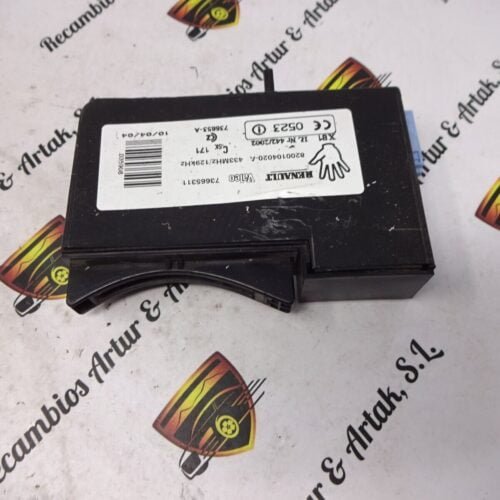 Lector de tarjeta clave Renault 8200104020A 8200104020-A 433MHZ VALEO 73665311