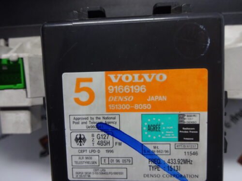 Cuadro de instrumentos Volvo C70 S70 V70 XC70 9459557 9166196