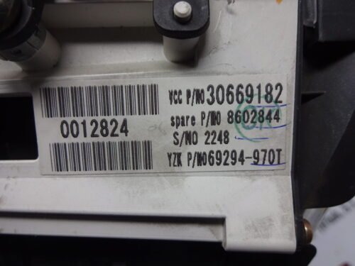 Cuadro de instrumentos VOLVO 30669182 8602844 69294-970T