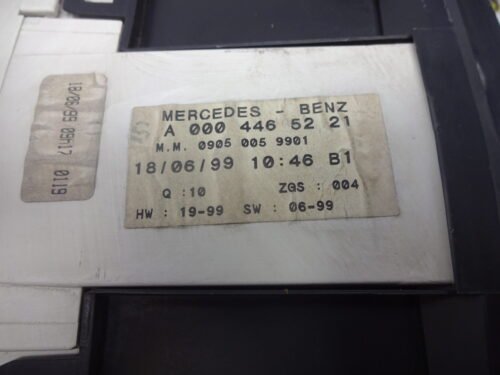 Cuadro de instrumentos MERCEDES VITO CDI A0004465221 A 000 446 52 21