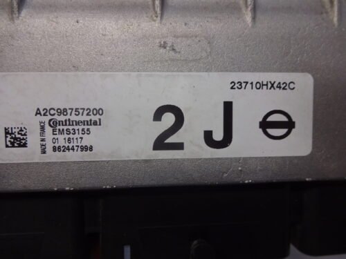 23710HX42C 2J A2C96757200 Centralita del motor Nissan Qashqai 23710HX42C 2J A2C96757200