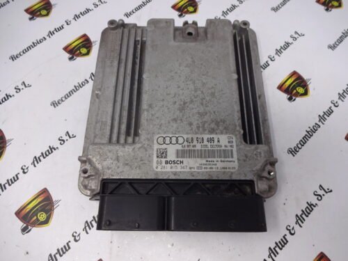 Centralita del motor  AUDI Q7 0281015347 4L0910409A 4L0907409 4LO910409A